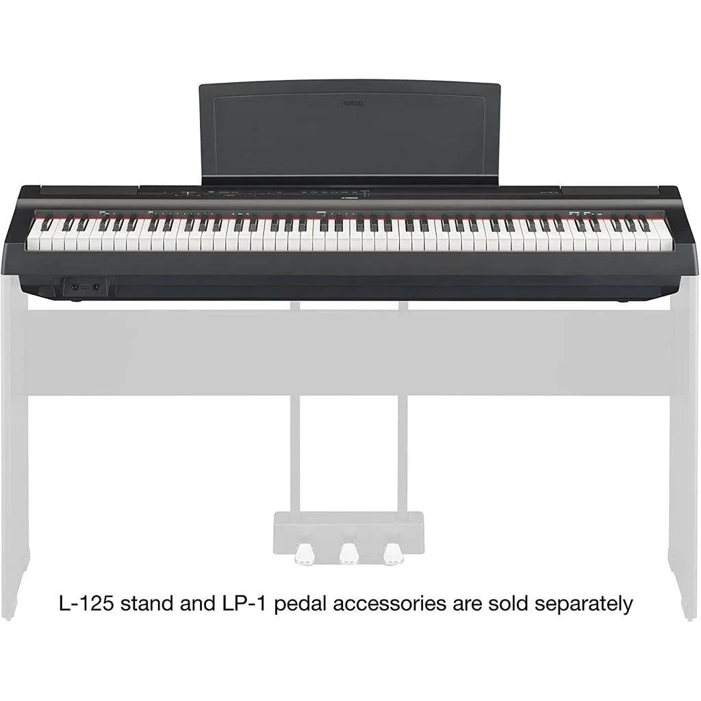 Yamaha P-125A 88-key Weighted Action Digital Piano