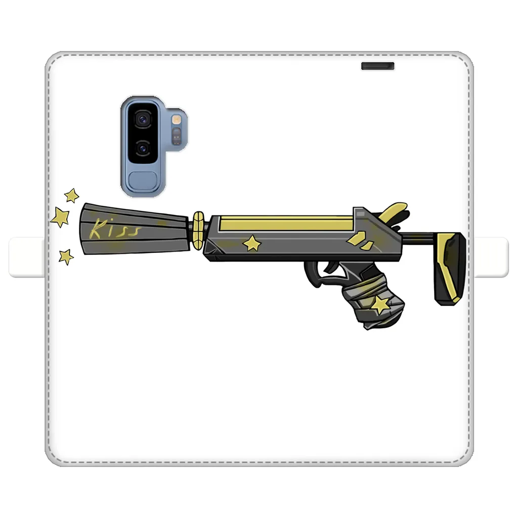 Yellow Weapon Fully Printed Wallet Cases