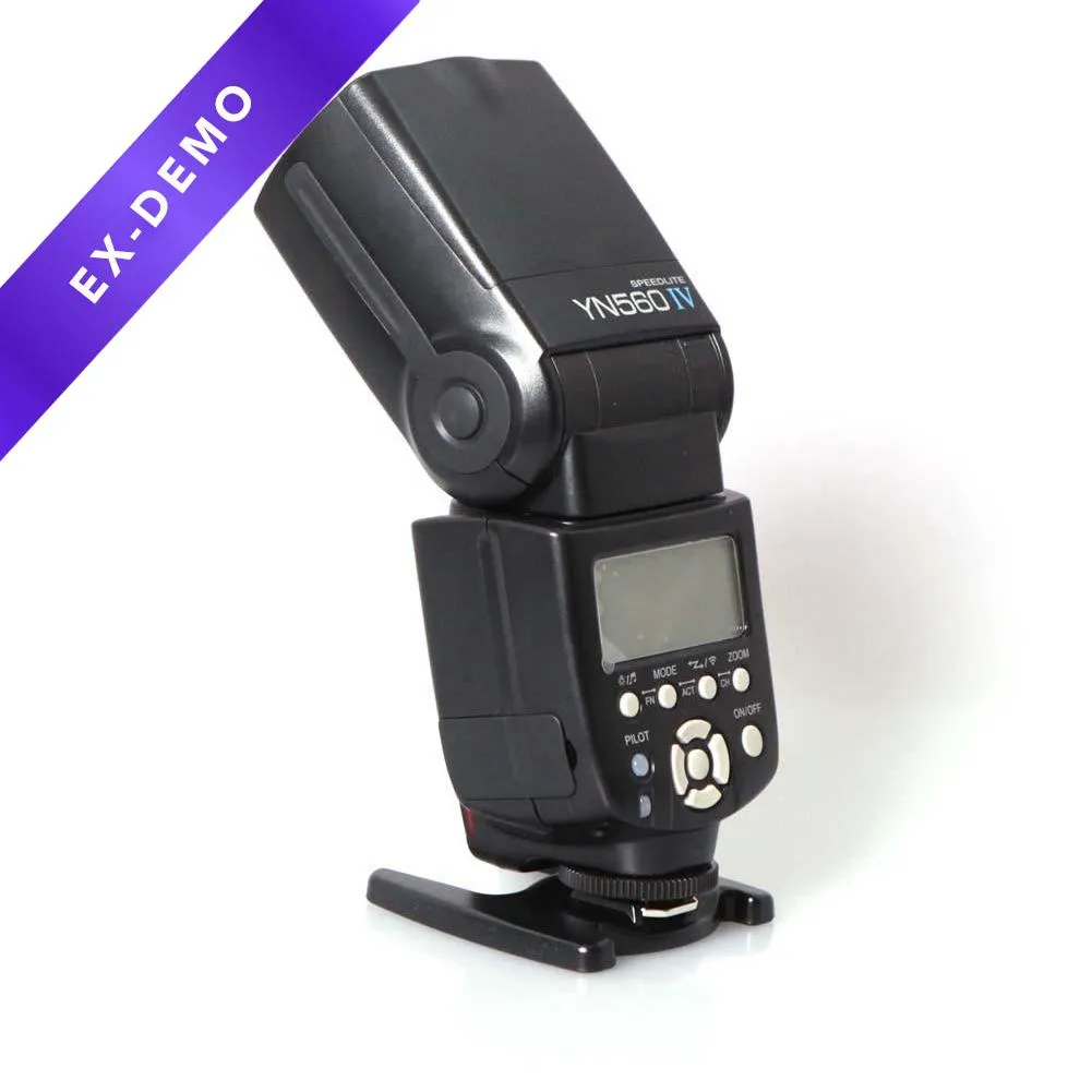 Yongnuo YN-560 IV Wireless Speedlite Universal Flash Unit (DEMO STOCK)