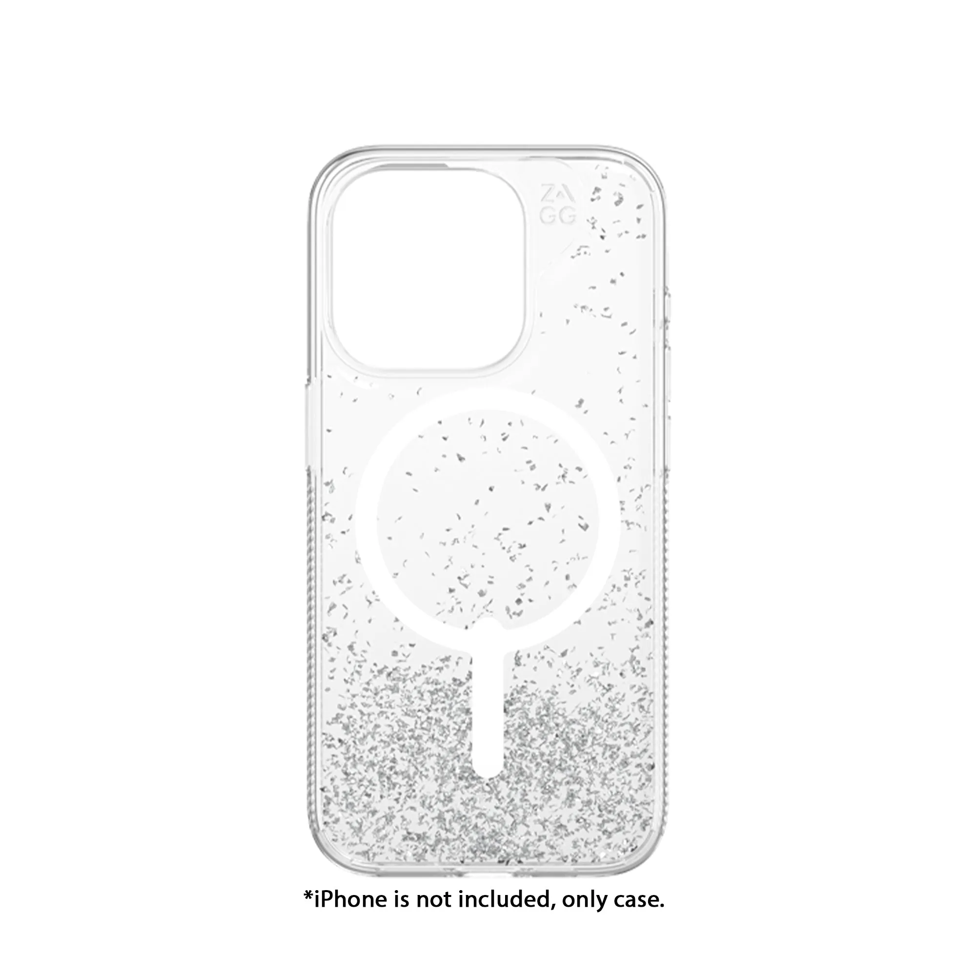 ZAGG Essential Glitter Snap Case for iPhone 15 Series - MagSafe Compatible